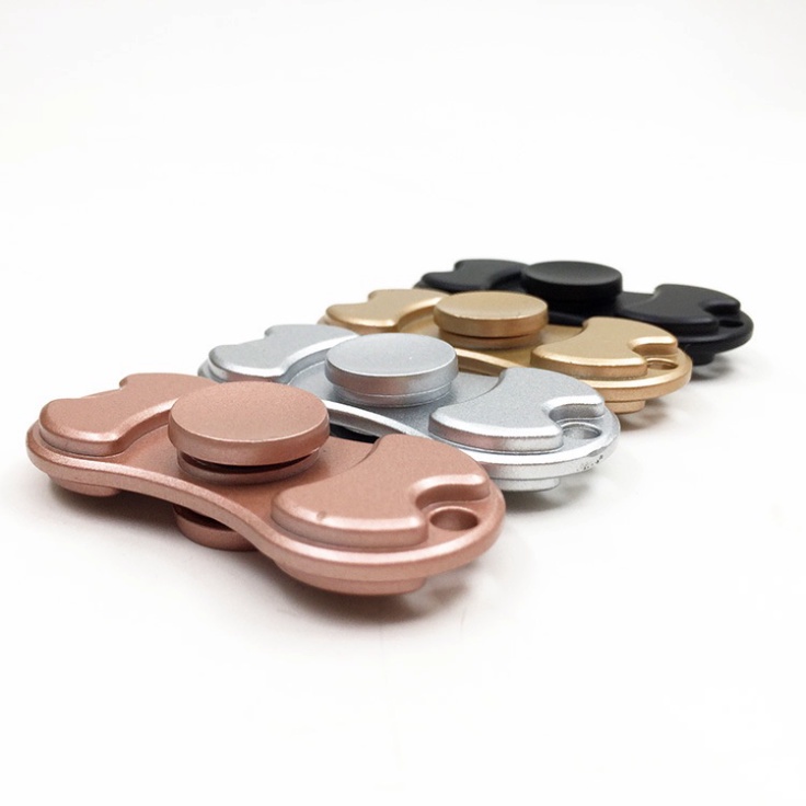 Con quay Spinner đẹp, 2 cánh kim loại đồng Osoc Wz186