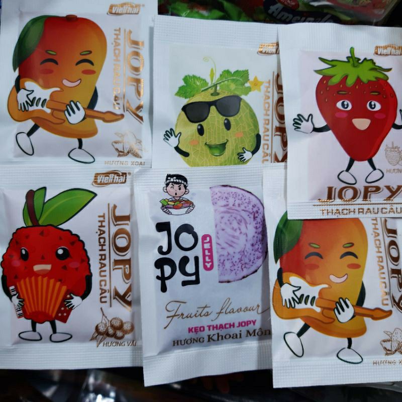 THẠCH RAU CÂU ZAI ZAI GIÒN GIÒN JOPY THƯƠNG HIỆU VIỆT THÁI