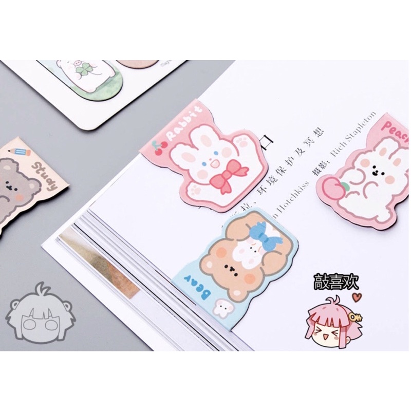Bookmark đánh dấu sách có nam châm hít siêu dễ thương