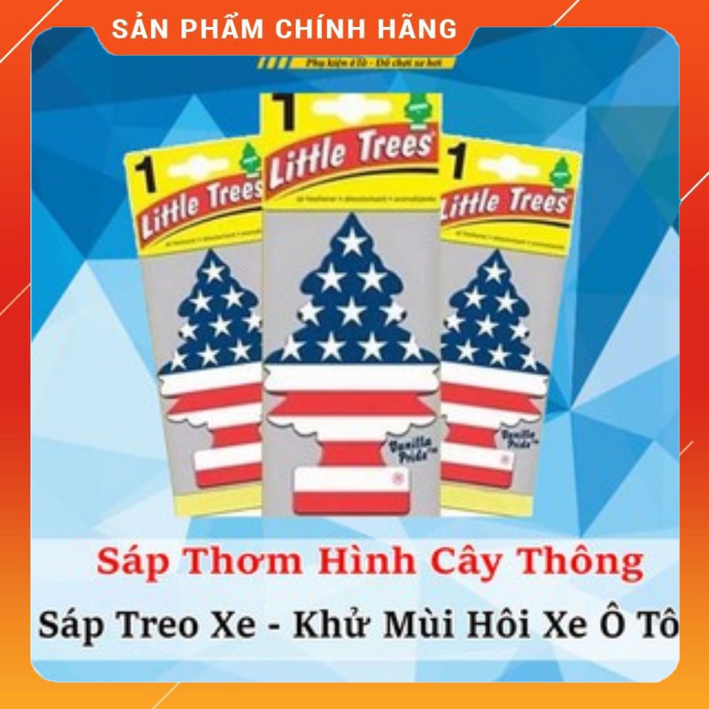 Cây thông thơm Little Trees treo ô tô khử mùi,Cây thông thơm treo xe hơi,phòng ngủ,tủ quần áo