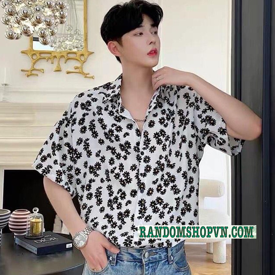 Áo sơ mi hawaii đi biển chất đũi tơ mát mẻ [Giá lẻ = giá sỉ] | BigBuy360 - bigbuy360.vn