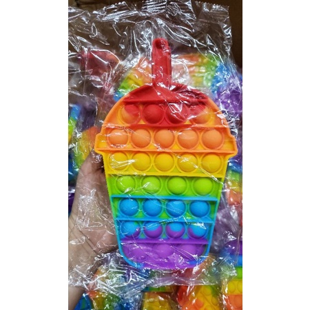 (Sẵn Hàng) - POP IT TIKTOK RAINBOW nhiều mẫu đồ chơi nhấn bong bóng giảm căng thẳng giá rẻ