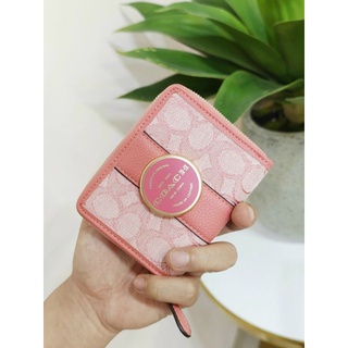 Ví coach - lonnie small zip around wallet siêu cưng