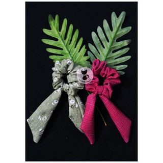 Dây cột tóc - Scrunchies - Đồ cột tóc thắt nơ, tai thỏ