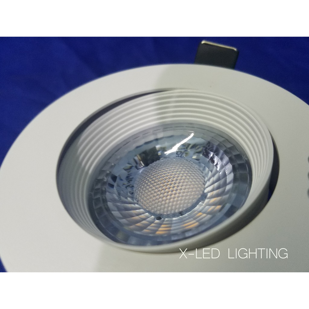 Đèn âm trần Spotlight, chỉnh hướng - 5W - Phi 76
