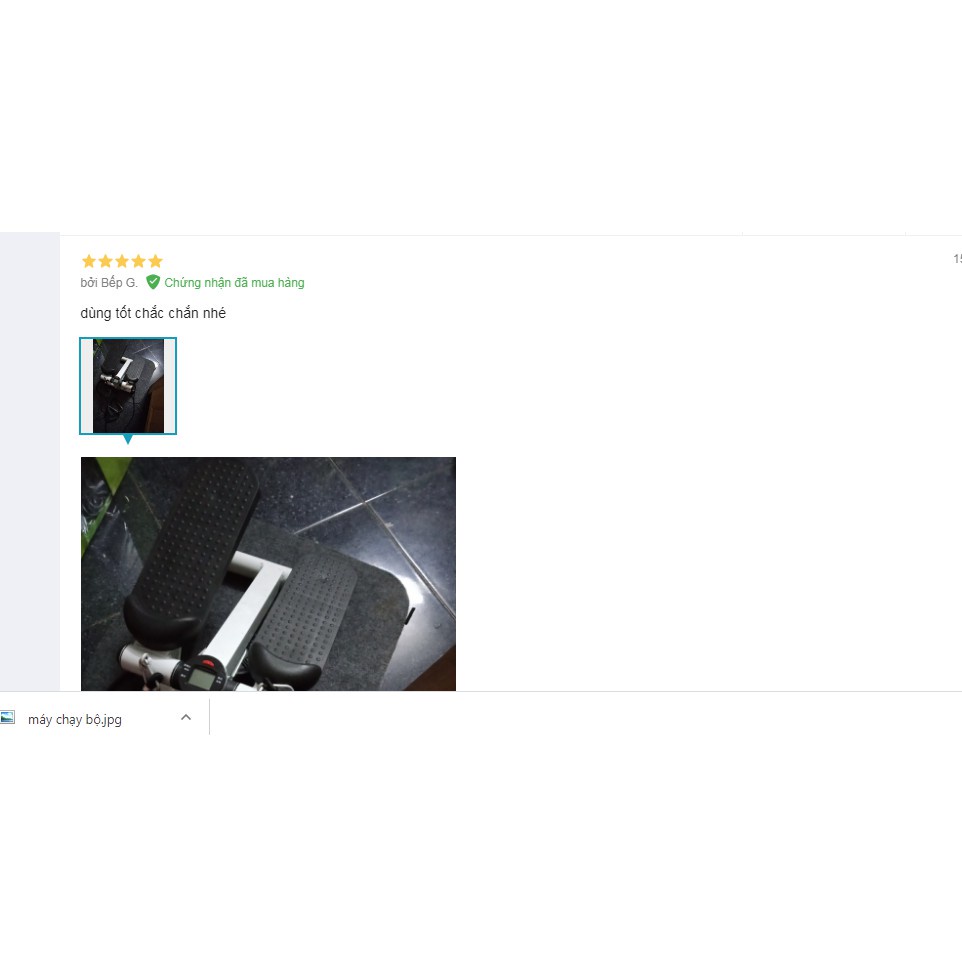 Máy chạy bộ mini Hasuta HMS-108 summer/Steper mini tặng dây kéo và đồng hồ đếm nhip, giảm cân v