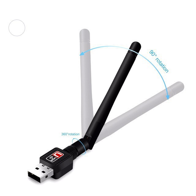 USB Wifi - USB thu Wifi 802.11n Cho Máy Bàn Có Anten tốc độ 150MB <RẺ VÔ ĐỊCH>