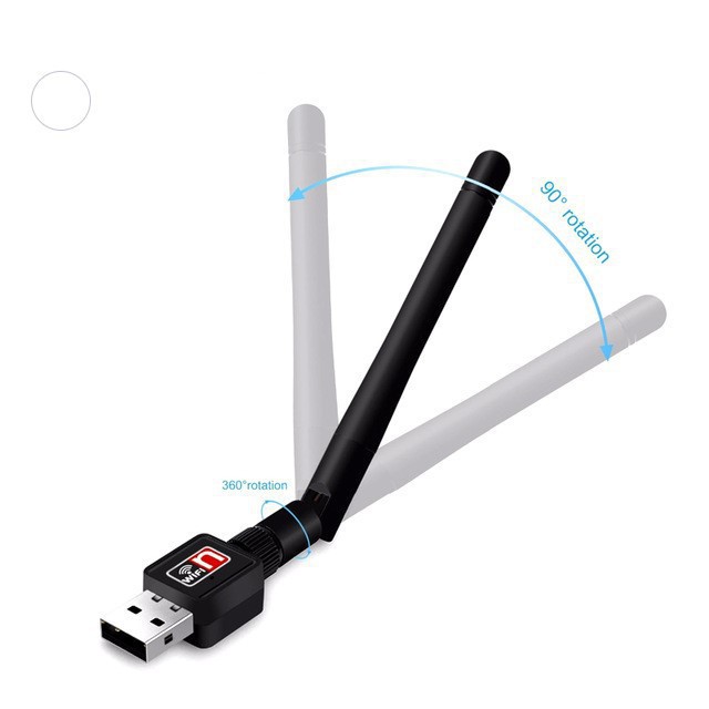 nick 7 USB Wifi - USB thu Wifi 802.11n Cho Máy Bàn Có Anten tốc độ 150MB &lt;RẺ VÔ ĐỊCH&gt;