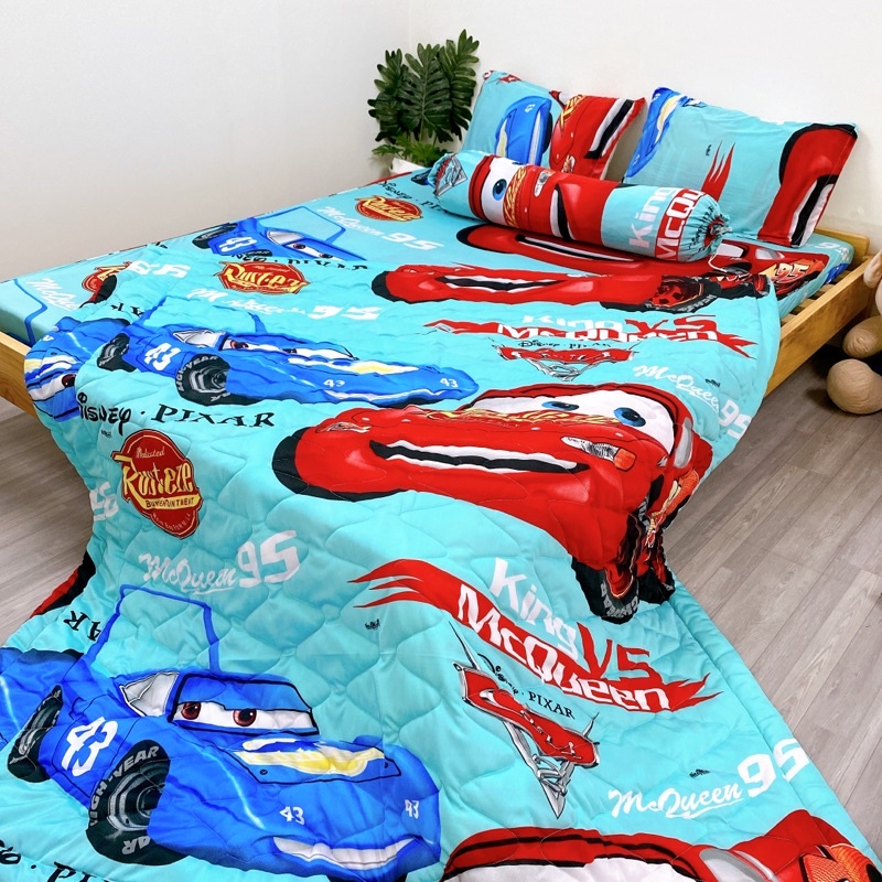 bộ drap thun hàn quốc mẫu xe (4-5 món) | BigBuy360 - bigbuy360.vn