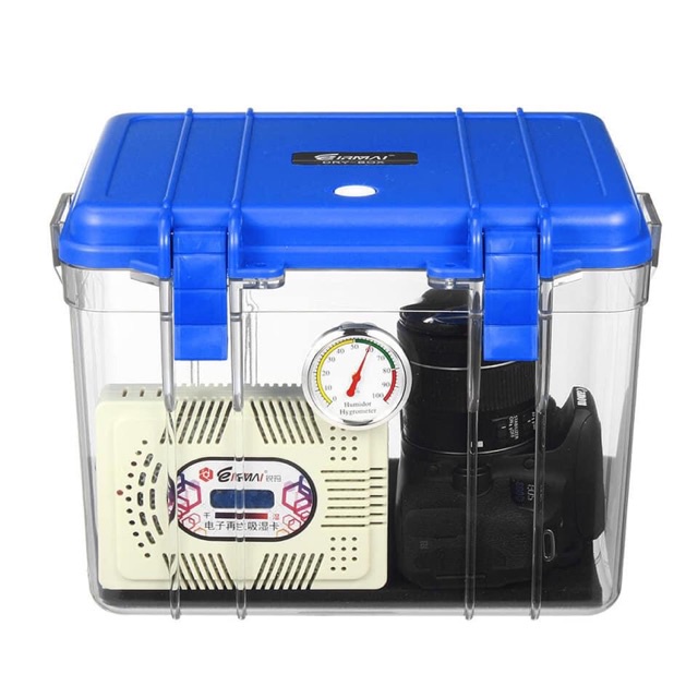 Hộp chống ẩm Eirmai R10 - 12L + máy hút ẩm