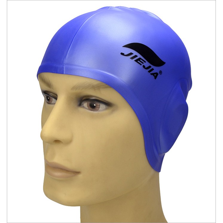Mũ bơi che tai JIEJIA - Mũ bơi cho người lớn và trẻ em