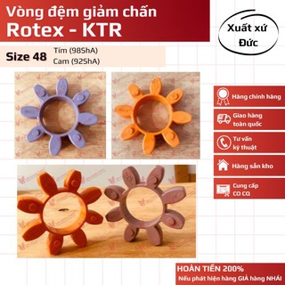 Vòng đệm Rotex KTR size 48, cam/ tím, HÌNH THẬT, SẴN KHO