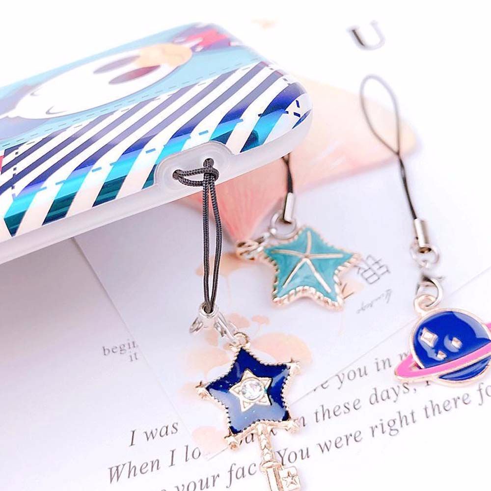 Dây đeo điện thoại cổ tay chống thất lạc phối mặt hoạt hình dễ thương