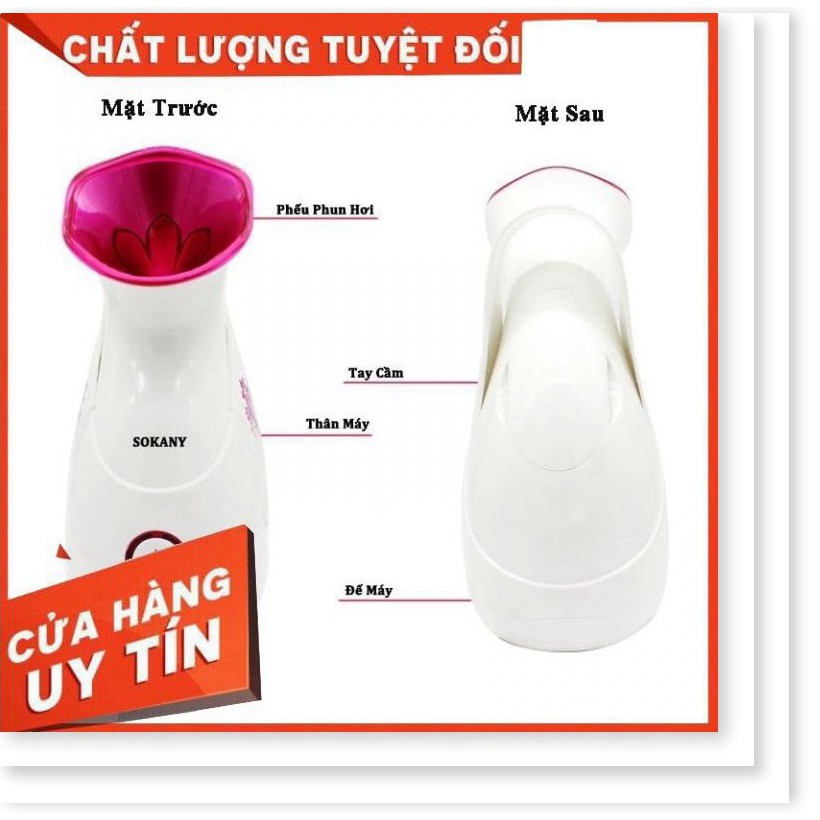 [HÀNG LOẠI 1 - GIÁ SẬP SÀN] Máy Xông Hơi Làm Đẹp Da Mặt Tại Nhà Sokany Chính Hãng