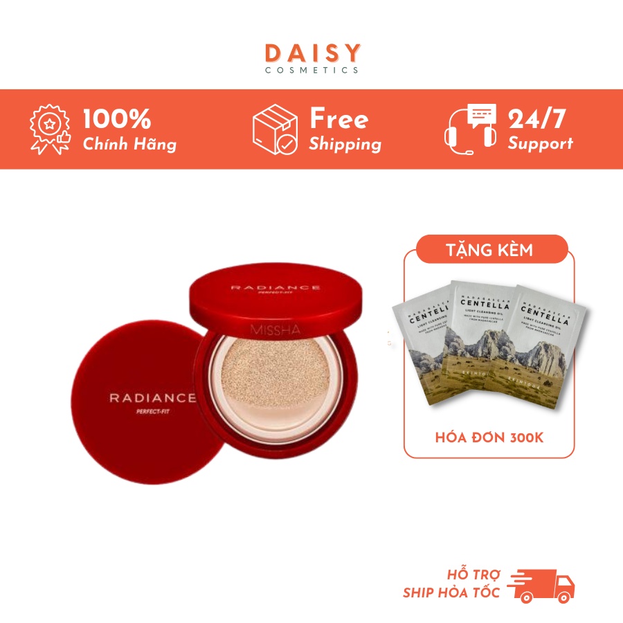 Missha Cushion / Phấn nước Missha Radiance Perfect Fit Cushion SPF50+ PA+++ I Daisy Cosmetics