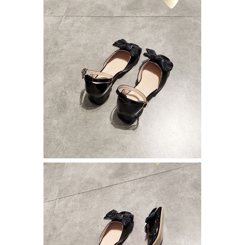 Giày búp bê quai gài công chúa siêu xinh có ảnh thật