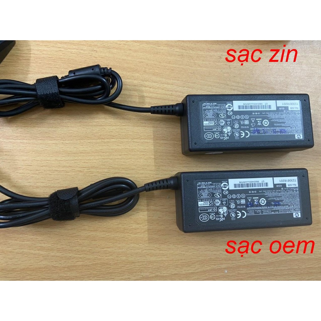 Sạc Laptop HP 19.5 - 3.33A Chân kim nhỏ (4.5mm x 3.0mm) chính hãng kèm dây nguồn|FREE SHIP ĐƠN TỪ 50K