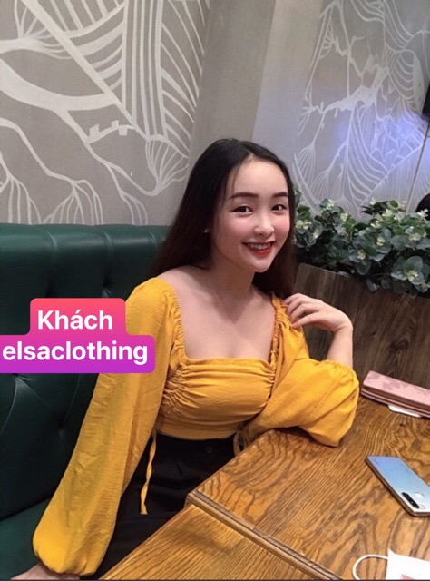 🌸 Áo Croptop rút nhún 2 bên | BigBuy360 - bigbuy360.vn