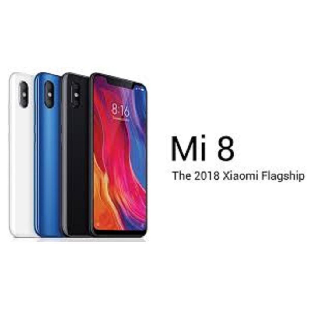 điện thoại Xiaomi Mi 8 ram 6G bộ nhớ 128G 2sim, có Tiếng Việt, Chiến Game PUBG/Liên Quân mượt