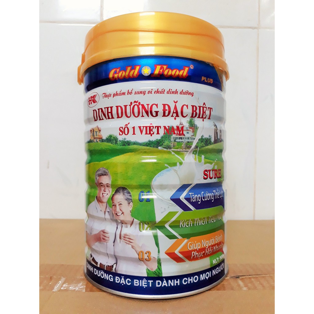 Sữa bột dinh dưỡng Goldfood đặc biệt lon 900 gr – công ty TNHH Hoàng Khang