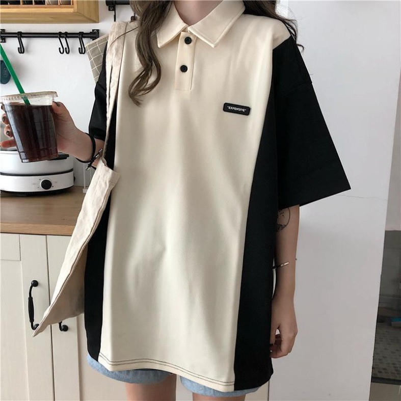 Áo Polo Nam Nữ, Áo Phông Unisex Freesize 40kg - 55kg | BigBuy360 - bigbuy360.vn