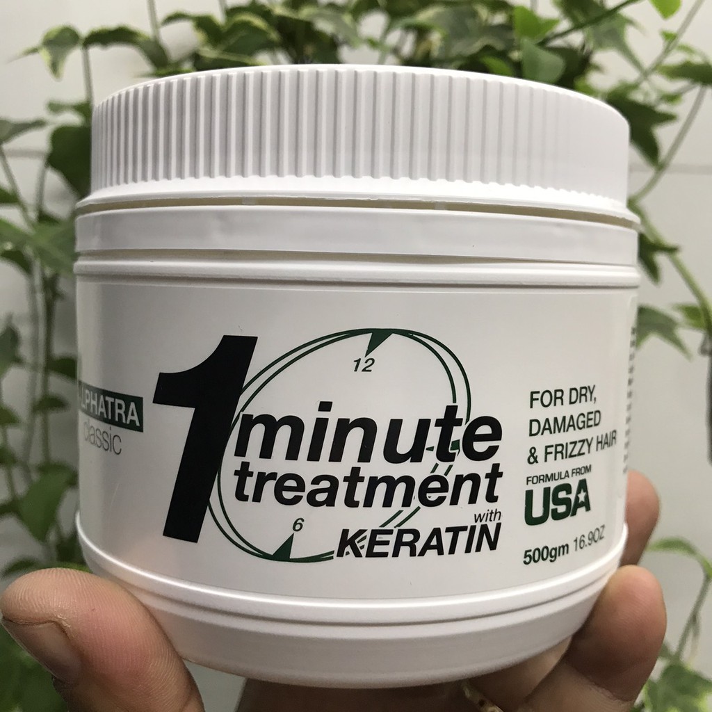 Kem ủ 1 phút One Minute Treatment Alphatra ( Usa) 500ml ( New 2021 )