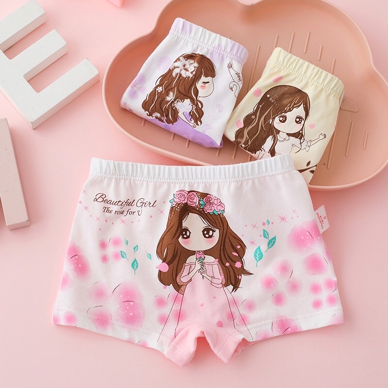 Quần chíp đùi cho bé chất cotton mềm mát hàng Quảng Châu