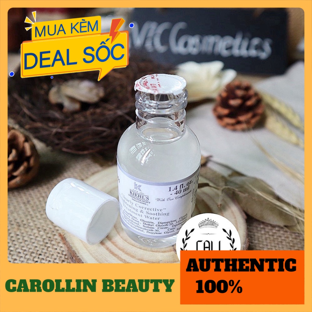 Nước thần trắng da 💖 FREESHIP 💋  Nước thần Clearly Kiehl's 30ml chính hãng [ Minisize ] CAROLLIN BEAUTY | BigBuy360 - bigbuy360.vn