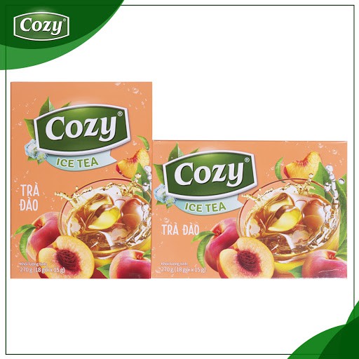 Trà hương đào Cozy dạng hòa tan hộp 270G | BigBuy360 - bigbuy360.vn