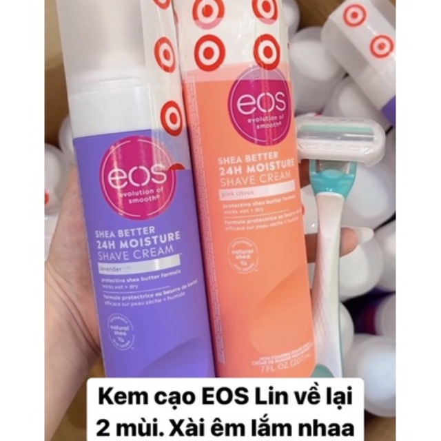 Kem Cạo Toàn Thân EOS Bơ Hạt Mỡ
