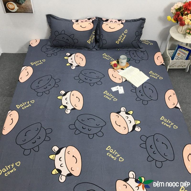 ⛔ Xả[ 4 MÓN ] Ga chun bọc đệm,ga trải giường kèm vỏ gối đầu vỏ gối ôm drap bọc đệm chắc chắni | BigBuy360 - bigbuy360.vn
