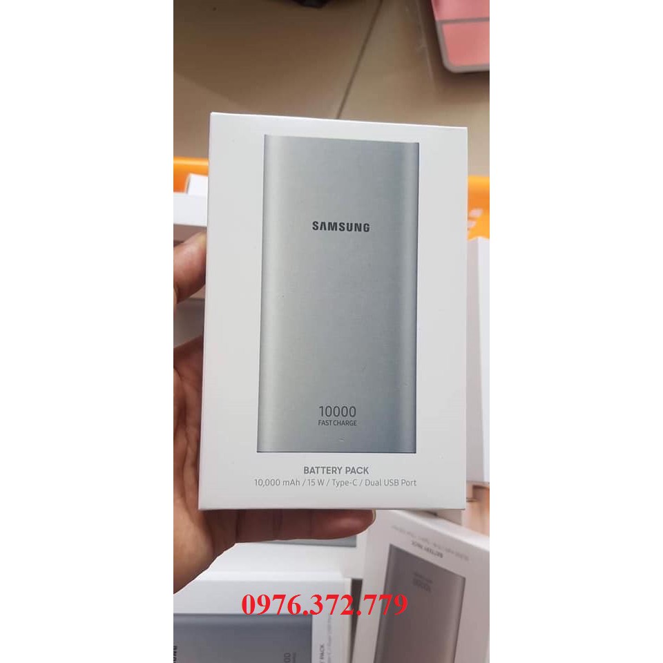 Sạc dự phòng Samsung 10.000mAh chính hãng - Sạc nhanh cổng Type C