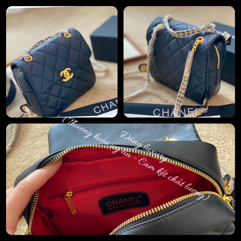 ✅Túi BALO CHANEL NEW 2022 - 20x20cm - Bản SUP [Fullbox NC]