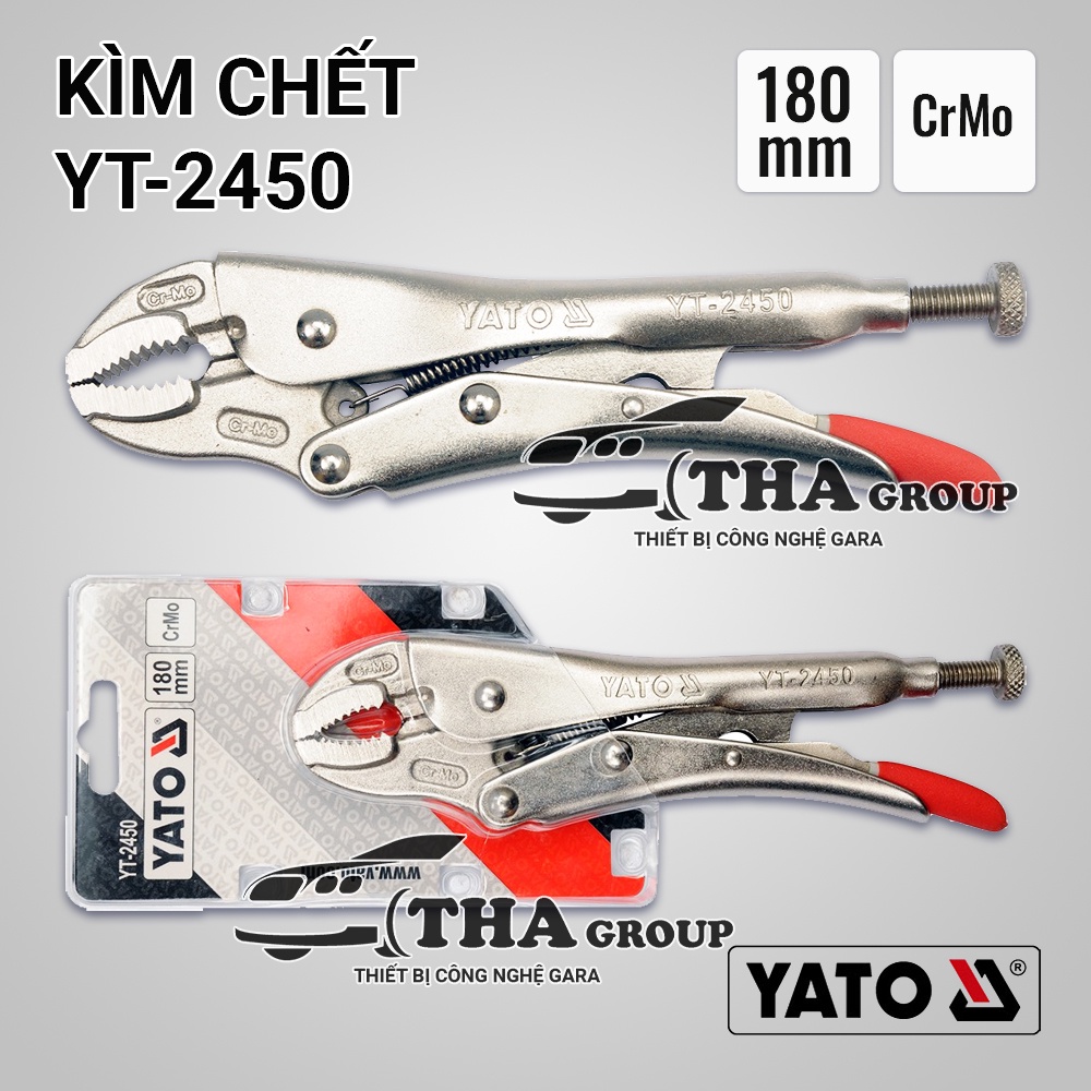 KÌM CHẾT 5&quot; 125MM YATO YT-2449/2450/2451