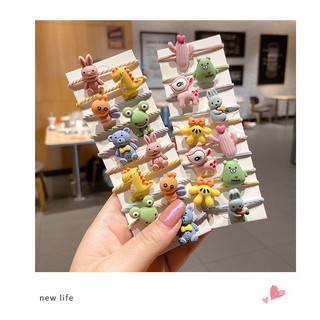 Set 10 dây buộc tóc hoa quả, trái cây hình thú ngộ nghĩnh