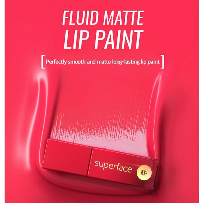 (Hàng Mới Về) Son Kem Lì Superface Lên Màu Chuẩn Đẹp