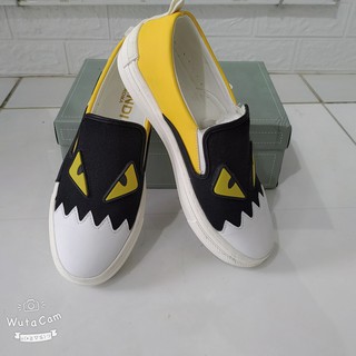 Giày lười slipon fendi [ảnh video tự quay]