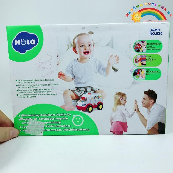 Đồ Chơi Ô Tô Bác Sĩ Huile Toys KD590 - Quà tặng sinh nhật | Trung thu | Giáng sinh