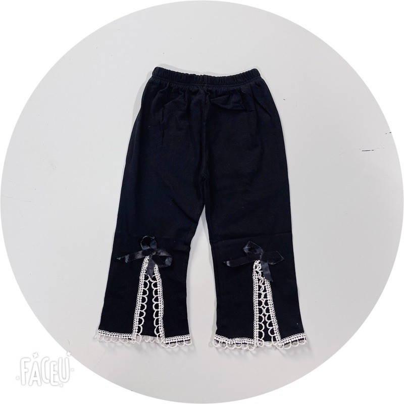 QUẦN LEGGING ỐNG LOE CHO BÉ