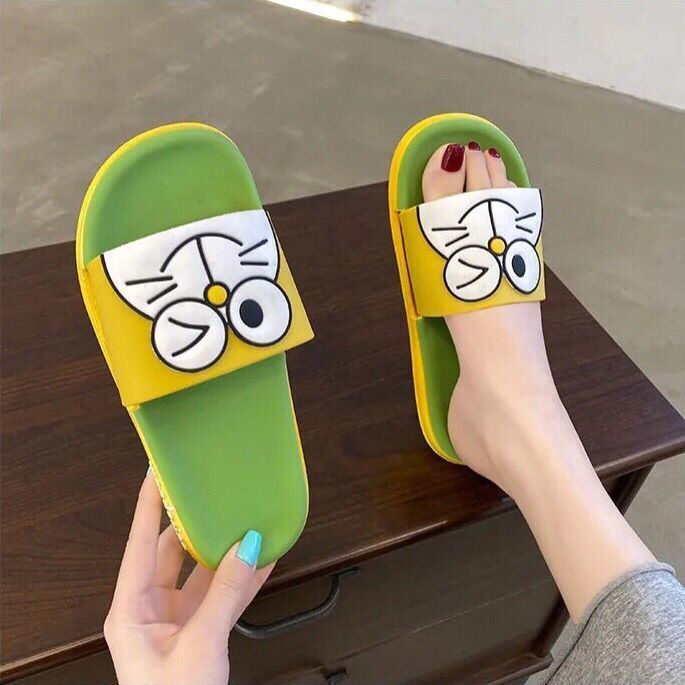 Dép Sandal Họa Tiết Doraemon Thời Trang Mùa Hè Dành Cho Nữ 2022