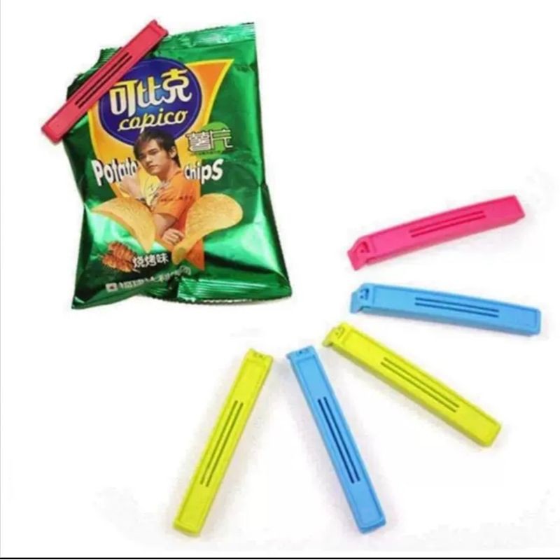Set 4 chiếc kẹp miệng túi thức ăn, gia vị tránh bị ươt, hỏng
