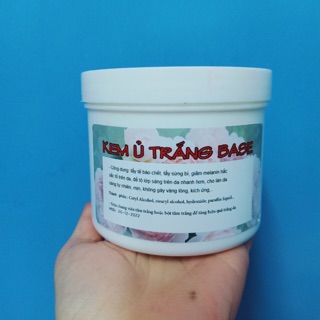 Kem ủ trắng da base 500gr