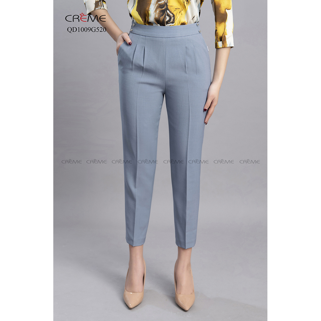 Quần tây tôn dáng siêu sang QD1009 CREME | BigBuy360 - bigbuy360.vn