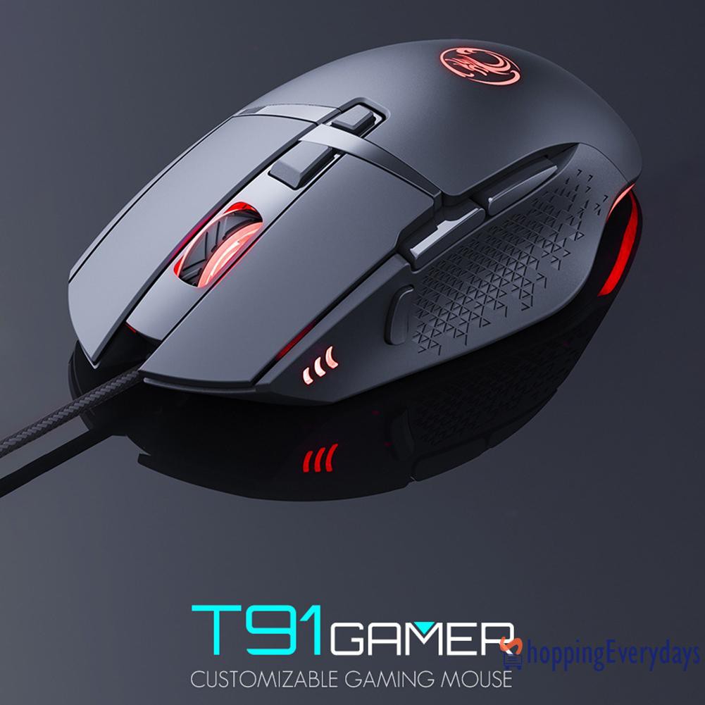 Chuột Chơi Game Sv Imice T91 Phát Sáng 7200 Dpi