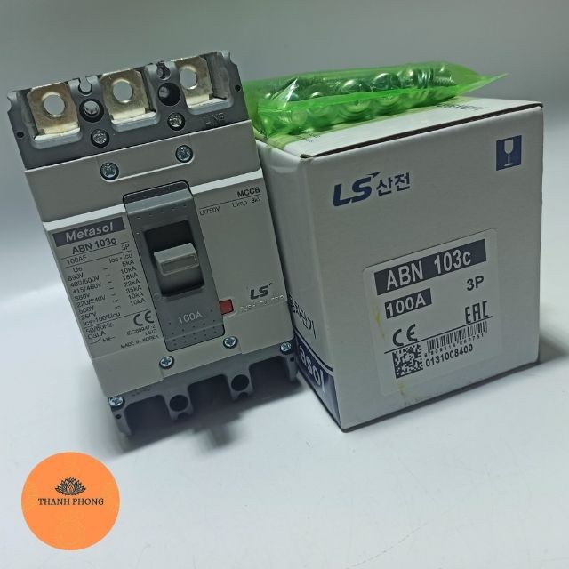 Aptomat LS Át Khối 3 Pha MCCB LS 3P ABN 20A~100A