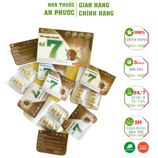 Kẹo ngậm bổ phế số 7 y phúc ⚡ cam kết chính hãng ⚡ viên ngậm bồ phế số 7
