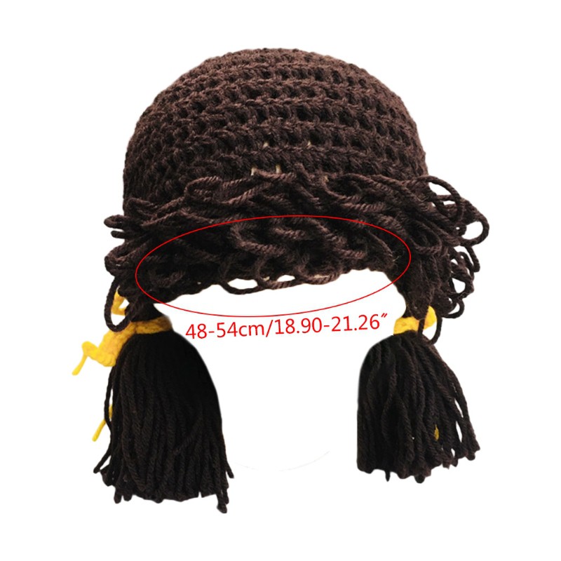 Mũ Trùm Đầu Dệt Kim Phụ Kiện Chụp Hình Cho Bé