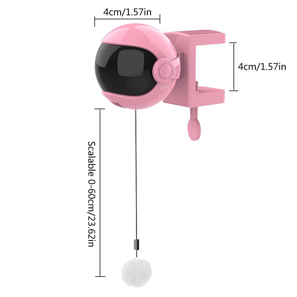 Đồ Chơi Bóng Lò Xo Điện Tử Tự Động Nâng Tạ Thông Minh Tương Tác Với Mèo