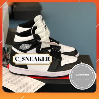 Giày sneaker cổ cao, giày thể thao JD1 trắng đen panda nam nữ