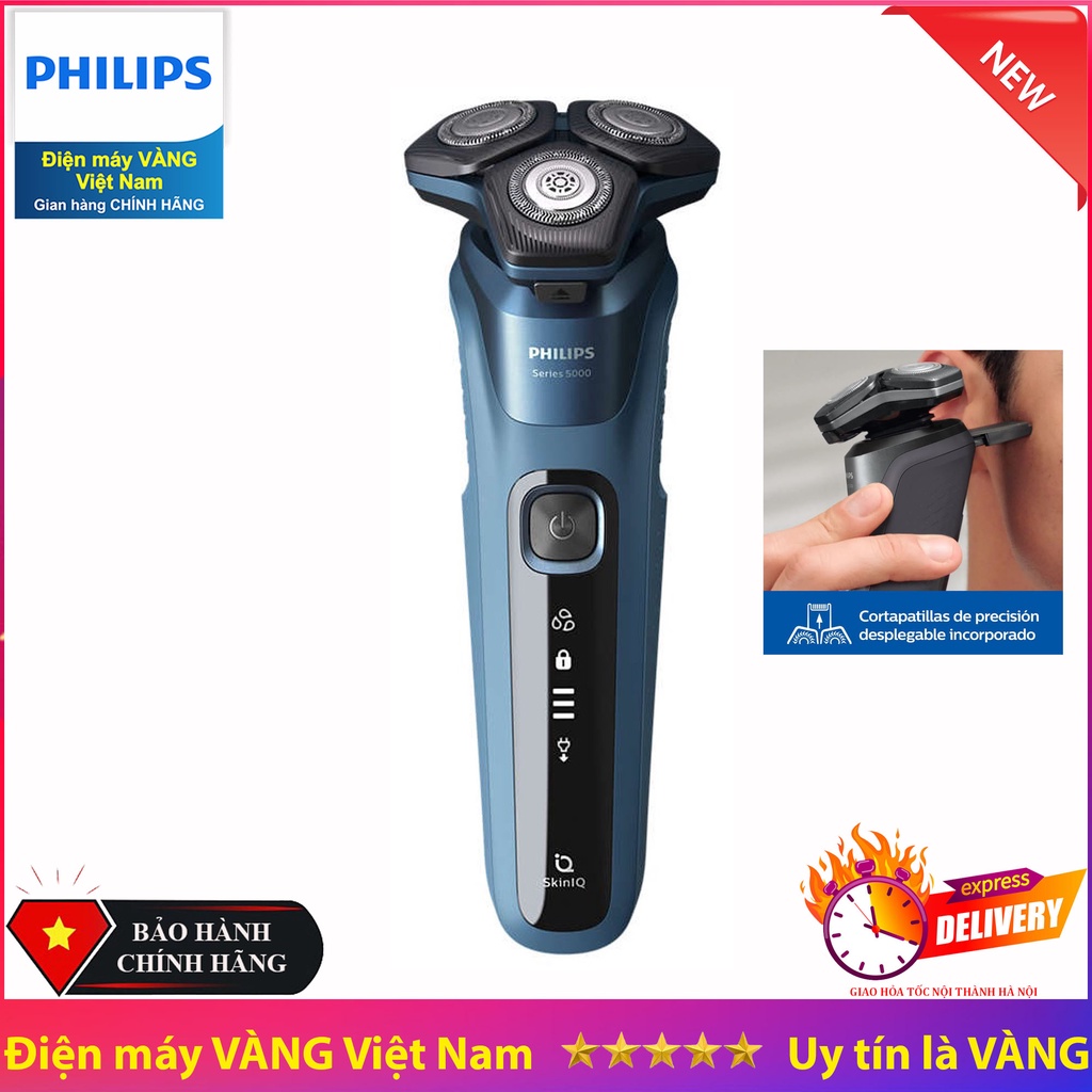 Máy cạo râu khô và ướt Philips Series 5000 S5582/20 - Chính hãng